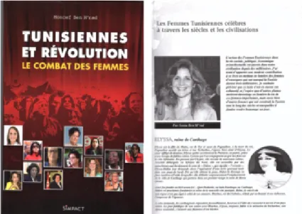 Figura 4. Ben M’Rad, M. (2015). Tunisiennes et révolution. Le combat des femmes. Tunis: SIMPACT.