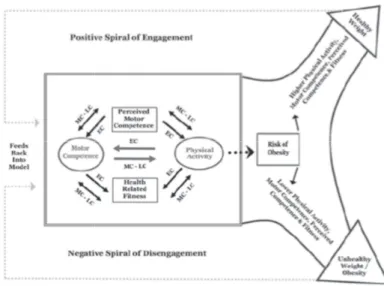 Fig. 7  Stodden model of Developmental mechanisms influencing physical activity trajectories of children (Stodden et al., 2008)