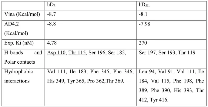 Table 4. Virtual Screening. Top scored compound ZINC45254546. 