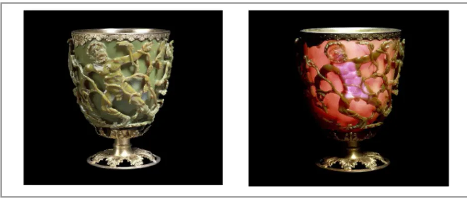 Fig 1.1: Lycurgus Cup (4 th  century AD) 