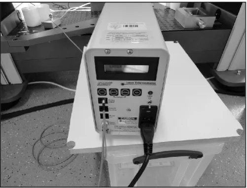 Figura H.12 - Estensometro Laser Electronic Instrument Research  LE - 05  