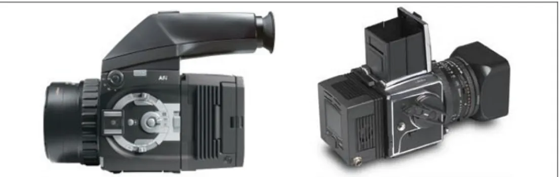 Figura  6.13: esempi di dorsi digitali. Modelli Leaf  AFi 7 e Hasselblad Ixpress V96C