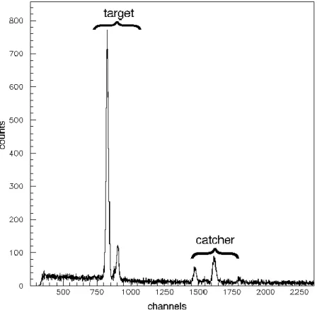 Fig. 4.1: The X-ray spectrum as it appears before the analysis. It can 