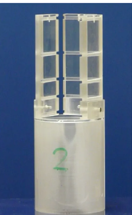 Fig.  3.8:  The  stack  holder  used  for  placing  the  activated 