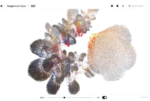 Figure 4: Runway Palette by Cyril Diagne, created for Google Arts &amp; Culture.
