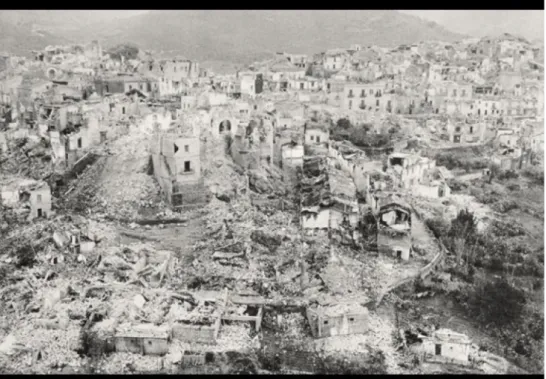 Fig. 6 – Fotografia di Gibellina dopo il terremoto (1968).