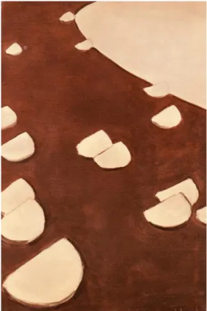 Fig. 2 – A. Tedeschi Toschi, Barche sulla spiaggia, 1971, olio  su tela, Milano, Collezione privata 