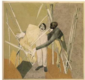Fig. 3 – H. Höch, Amore nel cespuglio, 1925, Modern Art Museum,  Fort Worth, Texas 