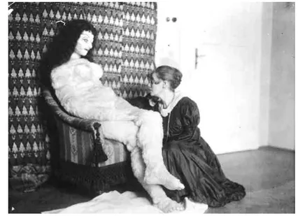Fig. 24 – La bambola di Kokoschka con Hermine Moos, Mona- Mona-co 1919 