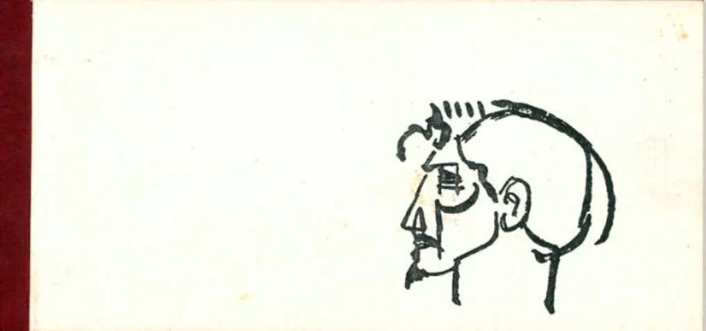 Fig. 1 – Catalogo della prima mostra del Centro Suolo, Omaggio a Ezra Pound, 1969 