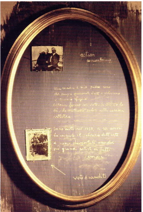 Fig. 6 – Armando Marrocco, Ex voto, 1979, fotografia di Armando Marrocco,   Courtesy Archivio Armando Marrocco, Bollate (Milano) 