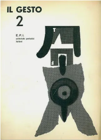 Fig. 5 – “Il Gesto”, no. 2, 1957, copertina