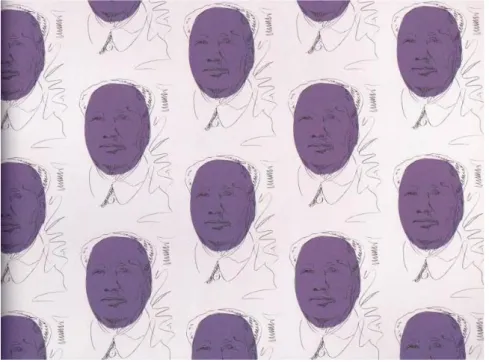 Fig. 2 Andy Warhol, Mao, 1974. © Andy Warhol Foundation for the Visual Arts 