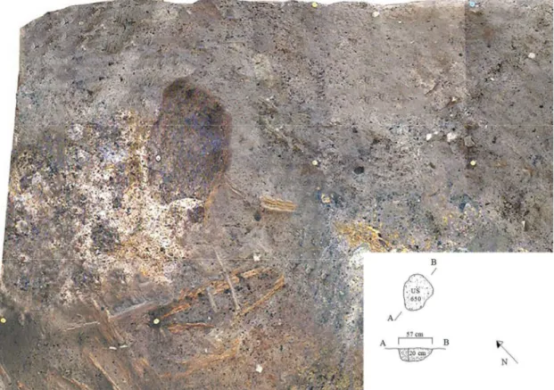 Fig. 5. Fosse di fusione documentate in Emilia Occidentale: Montale (MO) (da Cardarelli 2004)