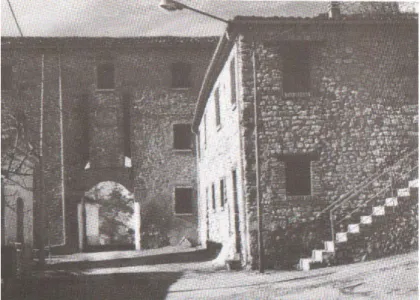 Fig. 2 Il Museo Renzi di S. Giovanni in  Galilea (da FOSCHI 1985). 