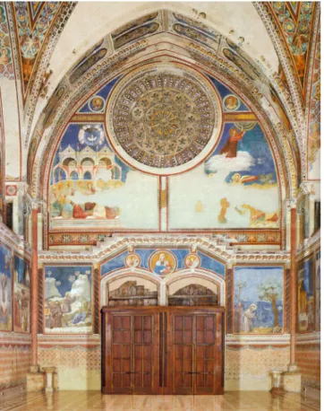 Fig.  2,  Giotto,  Storie  di  san  Francesco,  Assisi,  San  Francesco, Basilica superiore, controfacciata