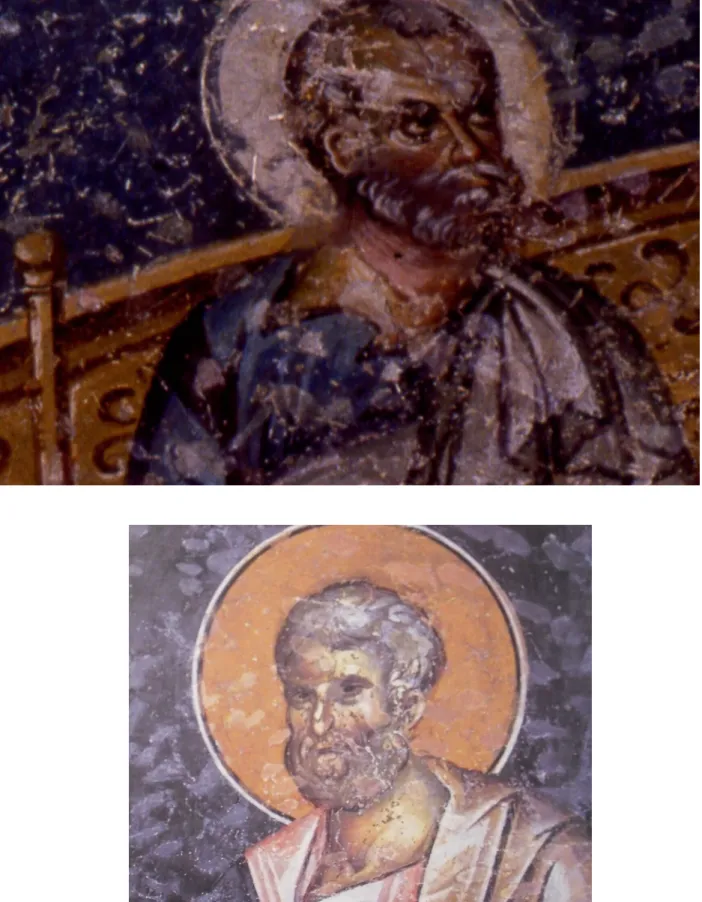 Fig.  7,  Maestro  del  Giudizio,  San  Pietro,  particolare,  1312-15,  Genova,  Cattedrale  di  San  Lorenzo,  controfacciata
