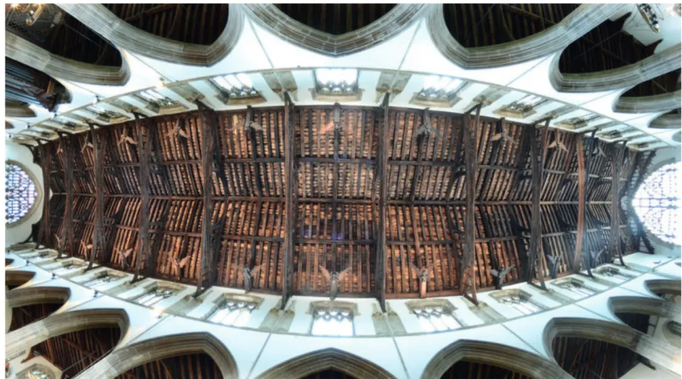 Fig. 6 St Nicholas, King’s Lynn: the longest angel roof in England