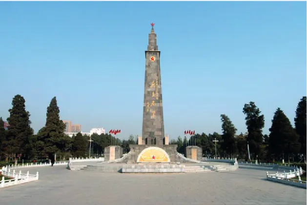 Fig. 6  JinjiLuYu Cemetery for Revolutionary Heroes, Handan  City,  1946-1950,  in   http://www.jjlylsly.com/uploadfile/jpg/2011-4/20114217135628.jpg