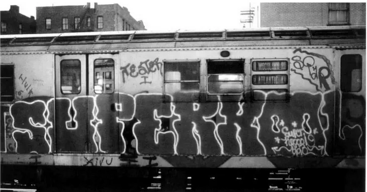 Fig. 13. Super Kool 223, inizio anni ’70, New York, vagone MTA