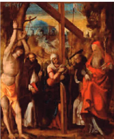Figura 6: Gian Francesco Tura (?), Madonna con Bambino e le Sante