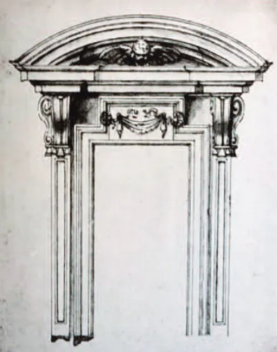 Fig. 3 – Gian Lorenzo Bernini (?), Progetto per il portale di S.