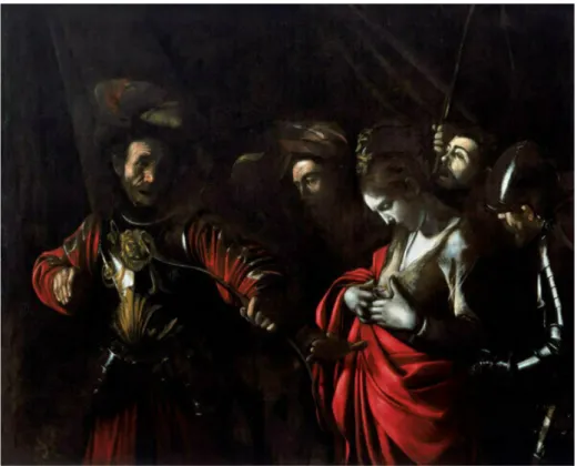 Figura 3 – Caravaggio, Martirio di Sant’Orsola, 1610