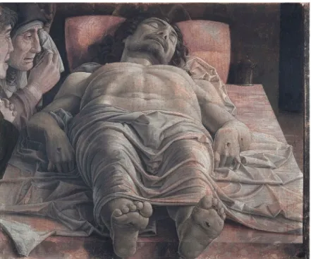 Figura 2 – Andrea Mantegna, Lamento sul Cristo Morto, 1506