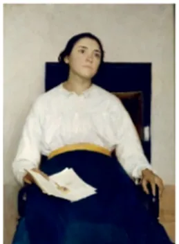 Figura 7 – Pellizza da Volpedo, Ricordo di un dolore o Ritratto di Santina Negri, 1889