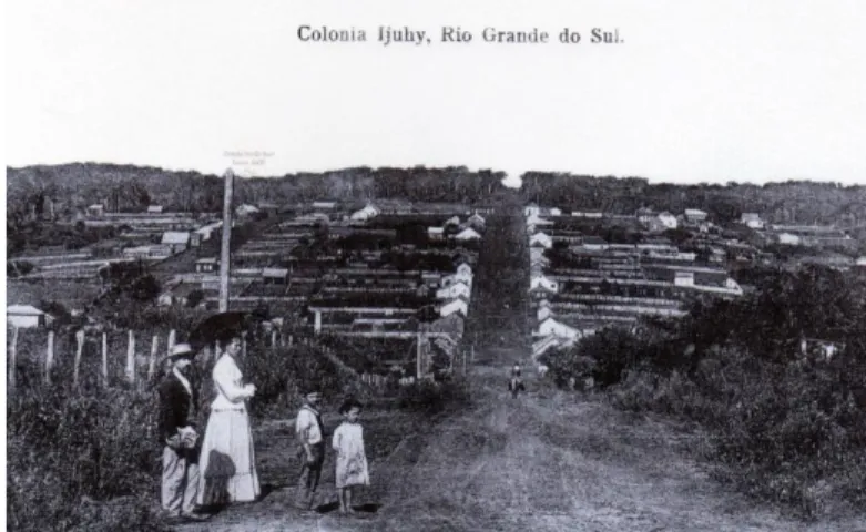 Foto 01 – Vista do núcleo urbano, 1903. (Acervo MADP/CB) 