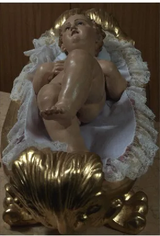Figura 3 - Gesù Bambino del ‘700, appartenente alla Scuola Napoletana.