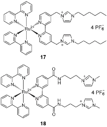 Fig.  3. 8 - Structures of fluorescent hosts 17 and 18. 