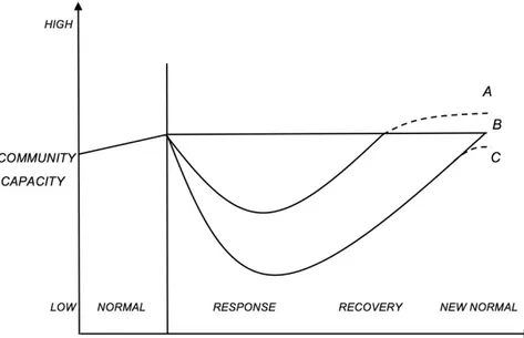 Figure 6: Resilience loss recovery curve 