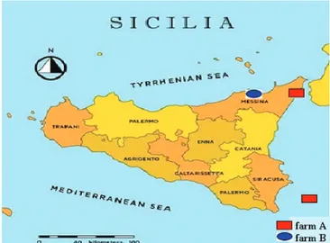 Figure 1: Map of Sicily