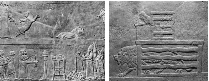 Fig.  16  Caccia  al  leone  di  Assurbanipal  -  Stanza  S’,  Palazzo  settentrionale  Ninive,  645-640  a