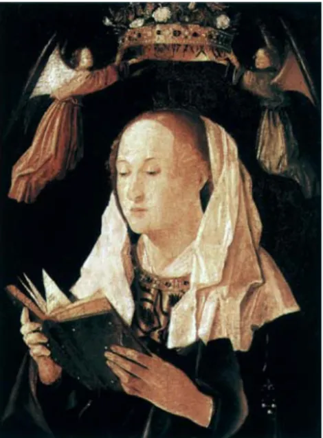 Fig. 7 A NTONELLO DA  M ESSINA , Vergine leggente (c. 1460-62)   Baltimora, The Walters Art Museum 