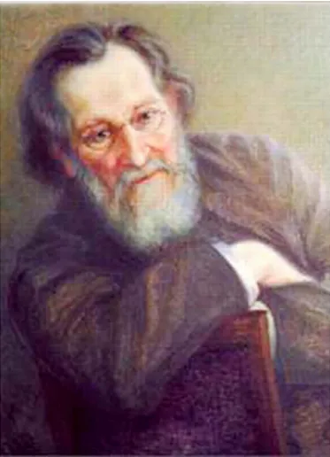 FIGURE 7 Elie Metchnikoﬀ portrait painted by Olga. Re- Re-produced from reference 15 .