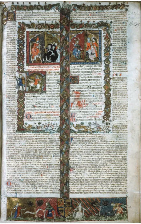 Figura 3. Avignone, Bibliothèque Municipale, ms. 659, f. 2r (© CNRS-IRHT, Bibliothèque d’Avignon).