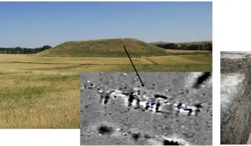 Fig. 28: The southern slope of the mound where Area D is located and the 