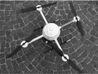 Fig. 3. Microdrones MD 200.Fig. 2. Monopod used in terrestrial image acquisition.