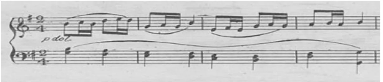 Fig. 6 Sonate G-dur, battuta 33 