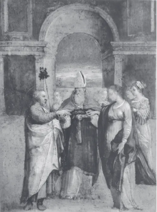 Fig. 4 - V entura  S alimbeni  (attr.), Sposalizio della Vergine, collezione privata 