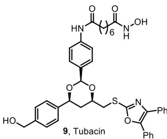Figure 8. Chemical structure of tubacin. 