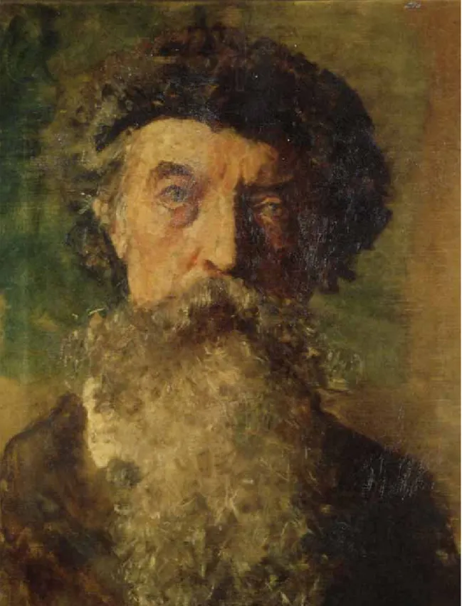Fig. 2. Paolo Vetri (Enna 1855-Napoli 1937), attr., Ritratto del pittore Salvatore Lo Forte, olio su tela, cm 46x36,2.