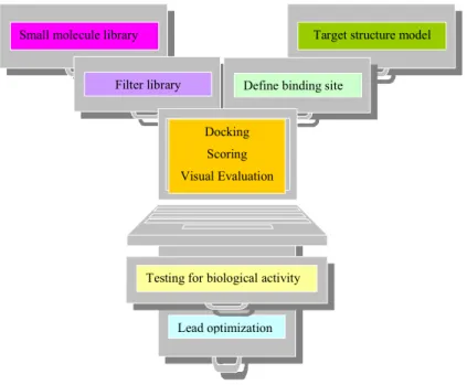 Figure 1. Typical docking-based virtual screening scheme. 