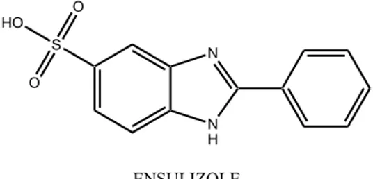Figure 2.5 Ensulizole  