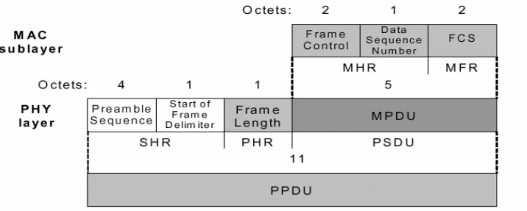 Figure 3.12 - ACK Frame format 