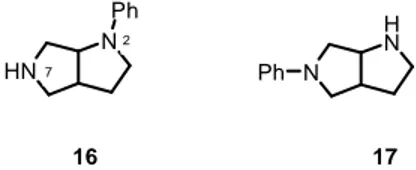 Figure 5 –2,7-Diazabicyclo[3.3.0]octane aryl derivatives 