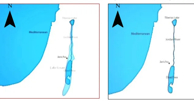 Figure 3.1: The Lisan Lake 