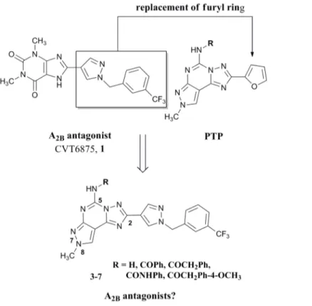 Fig 2. Rational for the design of the target compounds 3 –7. doi:10.1371/journal.pone.0143504.g002